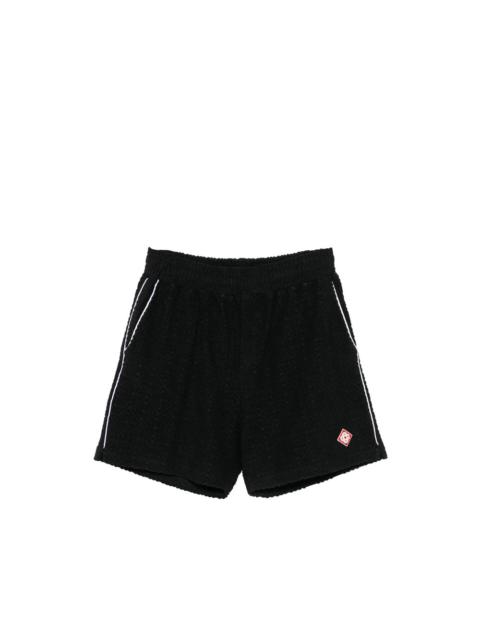 CASABLANCA Casablanca Black Shorts - Track & Running Shorts Men