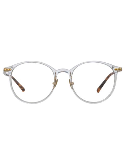 LINDA FARROW Forster Optical Frame in Clear (Asian Fit)