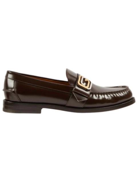 GUCCI Gucci GG Buckle Loafer Brown