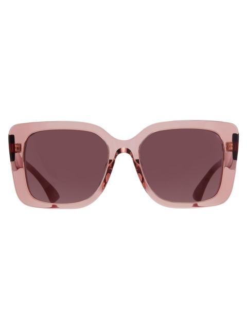 GUCCI Gucci Violet Square Ladies Sunglasses GG2118SA 003 55