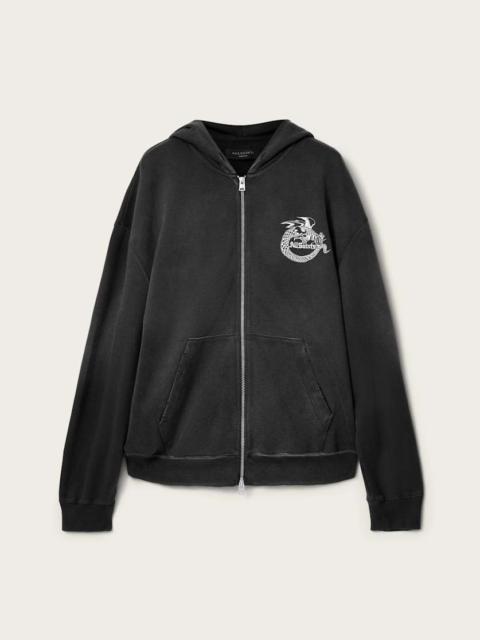 ALLSAINTS TERRA ZIP THROUGH HOODIE