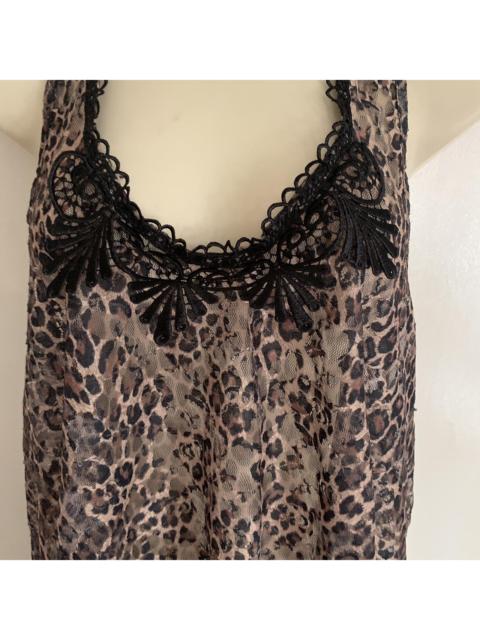 Other Designers Reclaimed Vintage Women's Black and Brown Vest