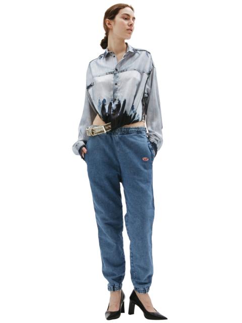 Diesel EMBROIDERED LOGO JEANS