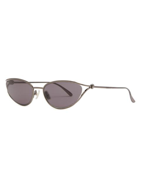 Bottega Veneta Oval-frame Sunglasses