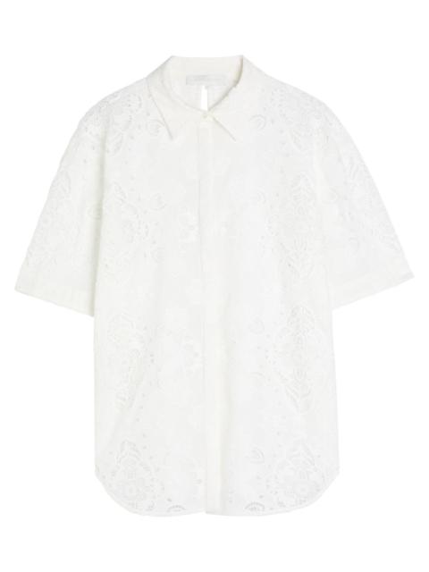 Maison MIHARAYASUHIRO Leon Embroidery Stripe Shirt - K16SH411