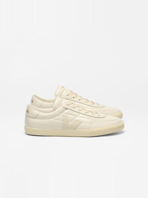 VEJA PANENKA PATENT LEATHER OFF WHITE NATURAL