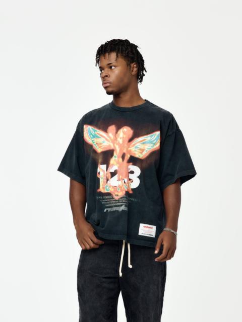 RRR123 IN TIMES LIKE THESE CVA TEE (MECH BLACK/ORANGE)