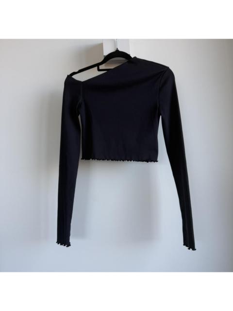 Other Designers Nylora Women's Black Crop-top