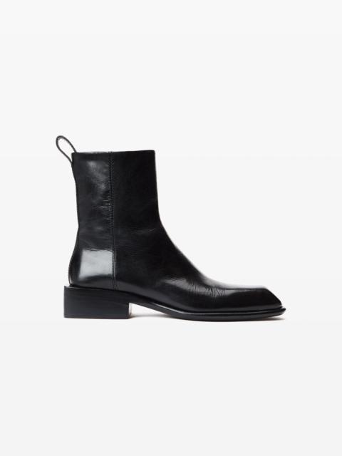 Alexander Wang Throttle Ankle Boot in Calf Leather