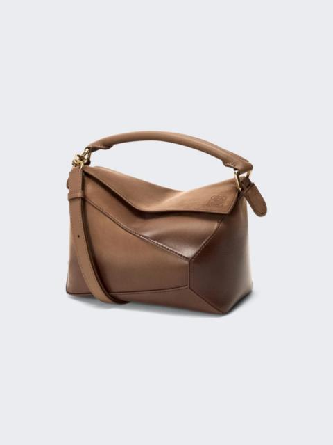 Loewe Puzzle Edge Small Bag Mocha