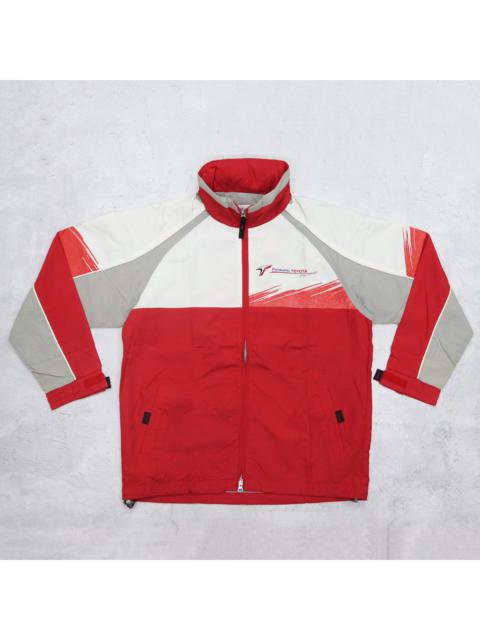 Other Designers Vintage 90s PANASONIC TOYOTA RACING Big Logo Bomber Windbreaker Hoodie Racing Team Jacket