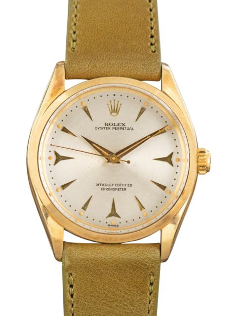 Rolex Oyster Perpetual Ref 6564 Yellow Gold