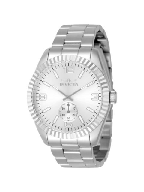 Other Designers Invicta Specialty Quartz Silver Dial Men's Watch 49356