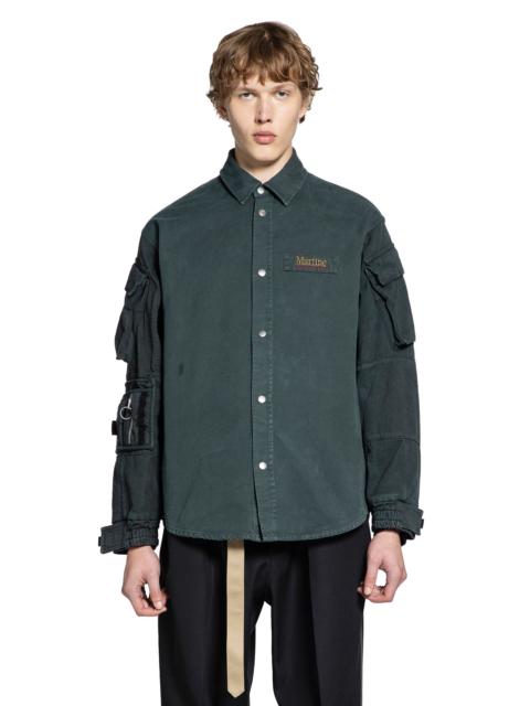 Martine Rose Martine Rose Man Green Shirts