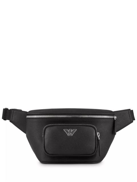 EMPORIO ARMANI Eagle Plated Belt Bag