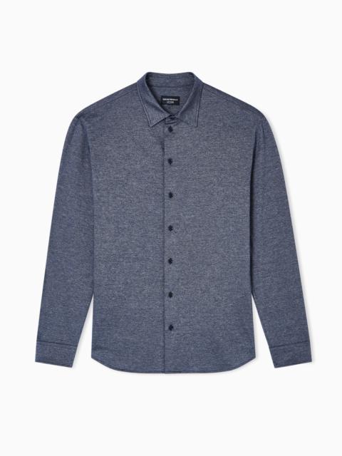 EMPORIO ARMANI ICON JASPÉ JERSEY SHIRT