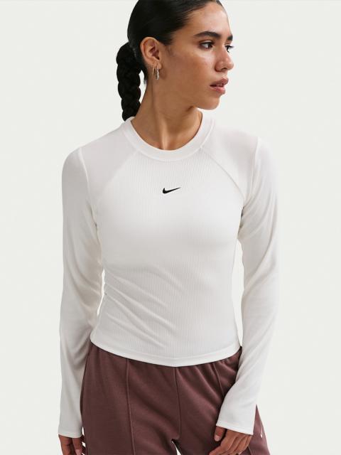 Nike Nike Sportswear Chill Knit Women's Tight Long-Sleeve Ribbed Top