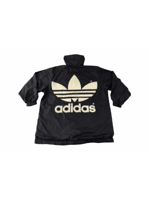 adidas 90s Adidas Trifoil Trikot Coach Parka Quilted Inner Jacket