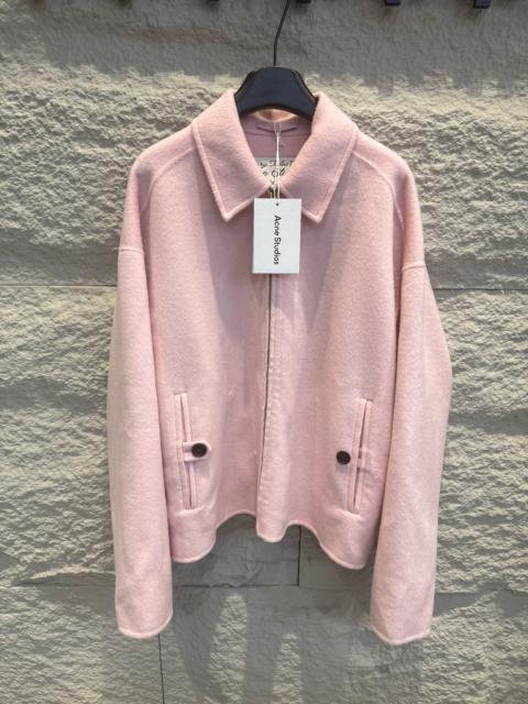 Acne Studios Acne Studios pink wool jacket