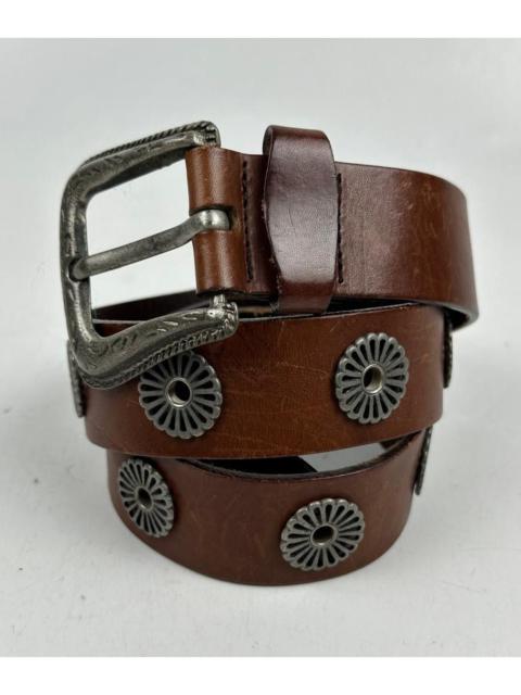 Other Designers Japanese Brand - studded leather belt tc3