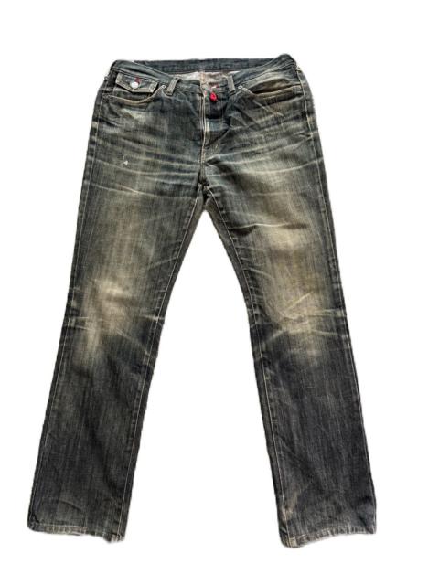Other Designers Japan Brand Distress Denim Takeo Kikuchi Straight Type