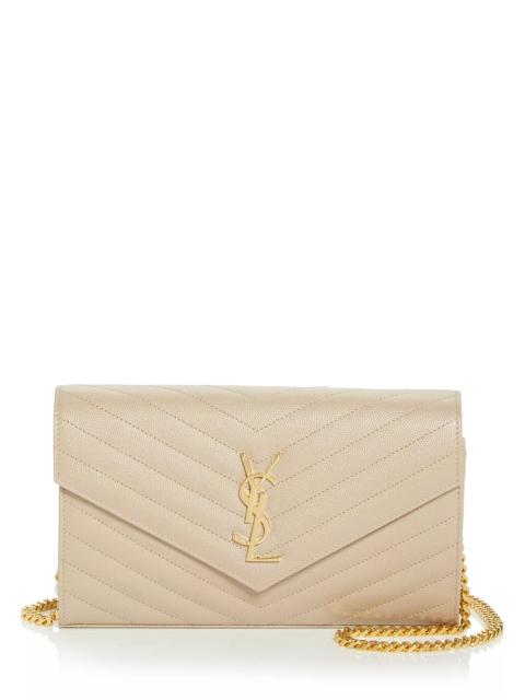 SAINT LAURENT Classic Cassandre Chain Wallet