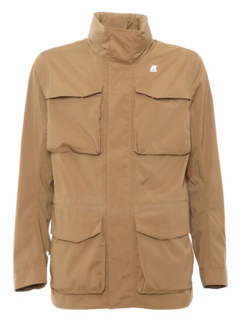 K-WAY high-neck four-pocket jacket