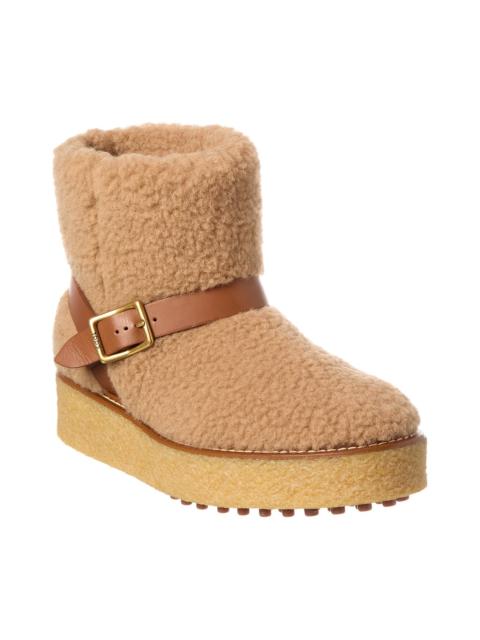 Tod's TODs Flatform Wool Boot