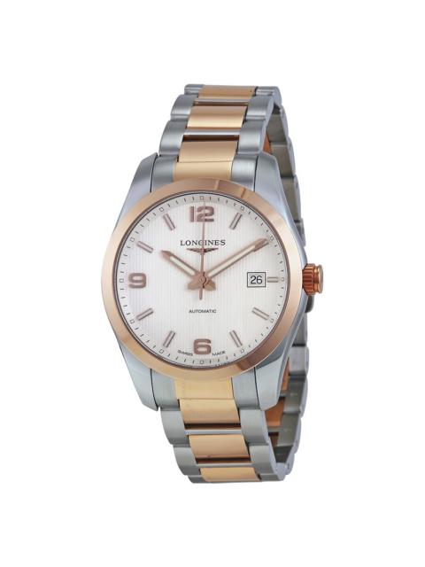 Longines Longines Conquest Classic Automatic Silver Dial 18k Rose Gold Men's Watch L2.785.5.76.7