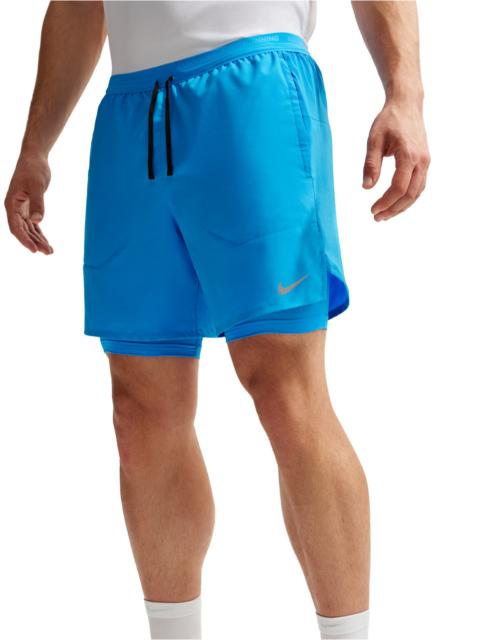 Nike Nike Mens Nike Dri-FIT Stride 2in1 7" Shorts