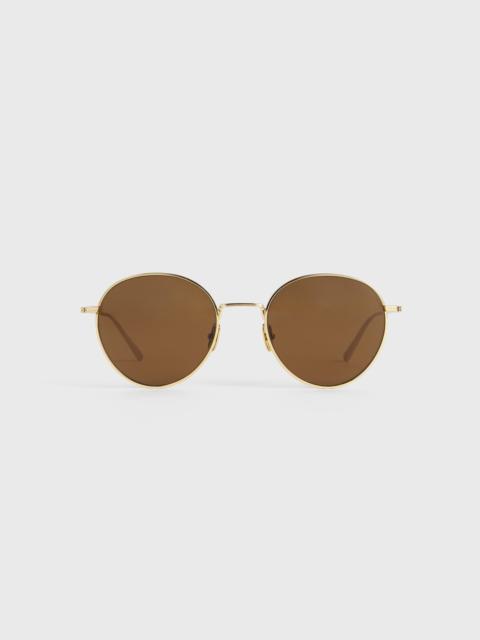 TOTEME Round sunglasses gold