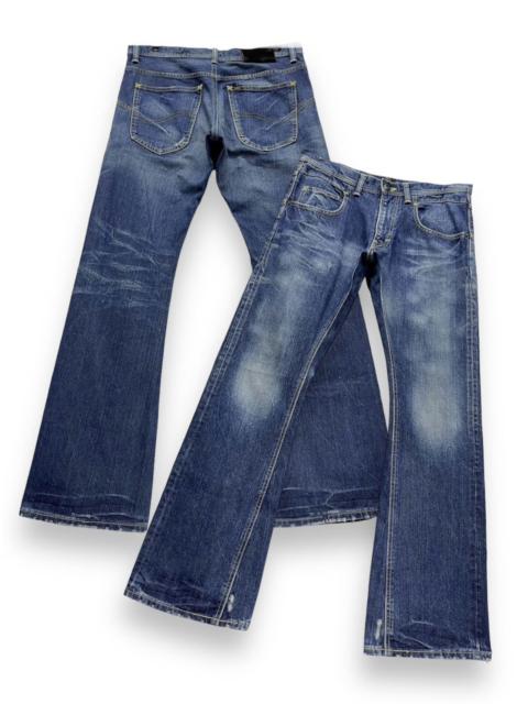 BEAMS PLUS VERY RARE🔥BEAMS x LEE Made In JAPAN Distressed Flare Denim