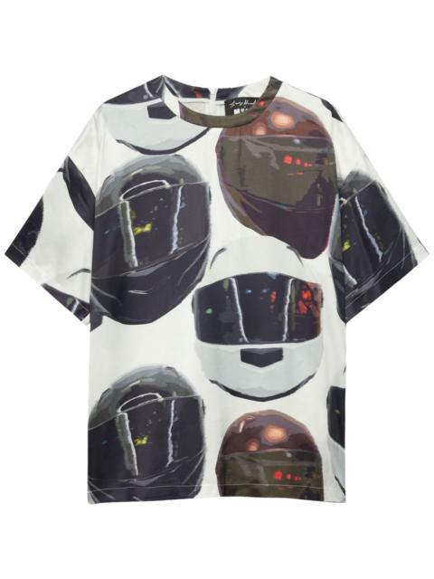 MSGM graphic-print T-shirt