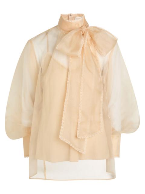 Zimmermann Zimmermann Memento Silk-organza Blouse