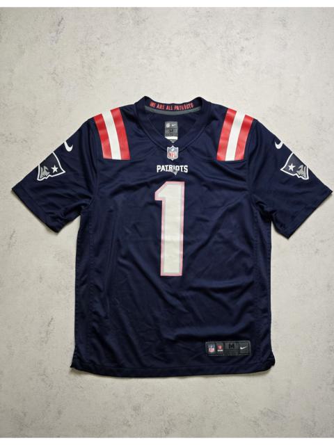 Nike Nike New England Patriots NFL#1 Cam Newton Jersey