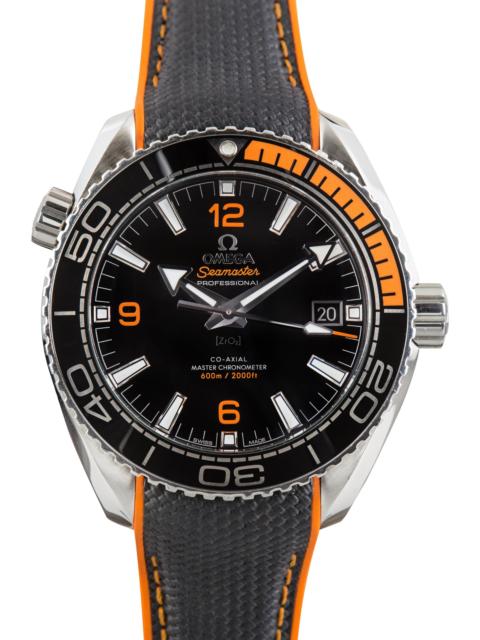 OMEGA Used Omega Seamaster Planet Ocean 600M Co-Axial Black & Orange