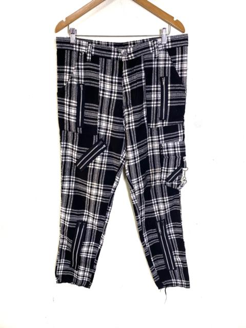 Other Designers Vintage - Vintage Zip It London Zip Bondage Tartan Pants