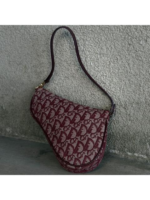 Dior Dior 2002 Galliano Era Oblique Saddle Rodeo