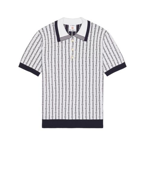 CASABLANCA Monogram Polo
