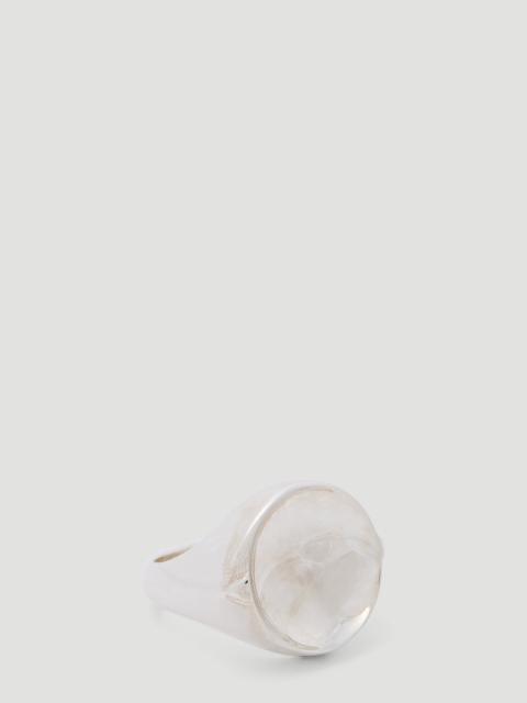 Bottega Veneta Bottega Veneta Men Sterling Silver Ring