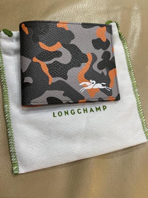 Longchamp Authentic Longchamp Camouflage Bifold Wallet