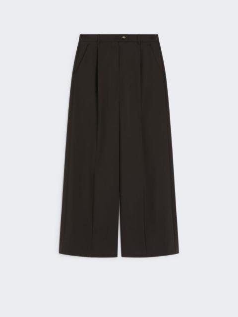 Sportmax Oversized stretch wool trousers