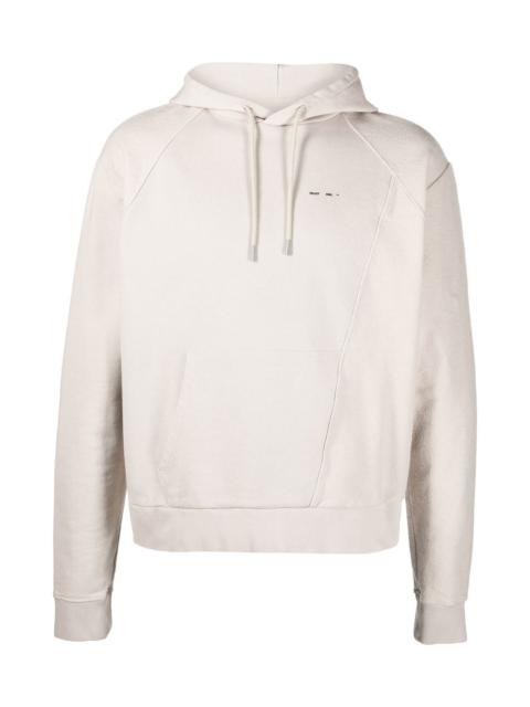 HELIOT EMIL™ PANELLED ORGANIC COTTON HOODIE