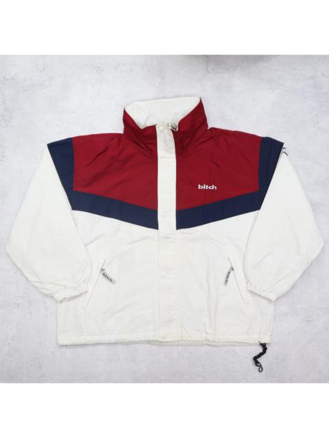 Other Designers Vintage 90s BITCH SKATEBOARD Mini Logo Embroidered Bomber Windbreaker Hoodie Jacket