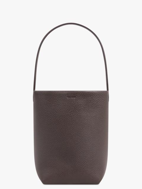 The Row SMALL N/S TOTE BAG | DEEP BROWN