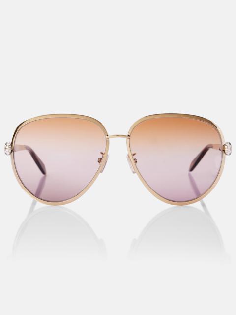 BVLGARI Serpenti Forever aviator sunglasses