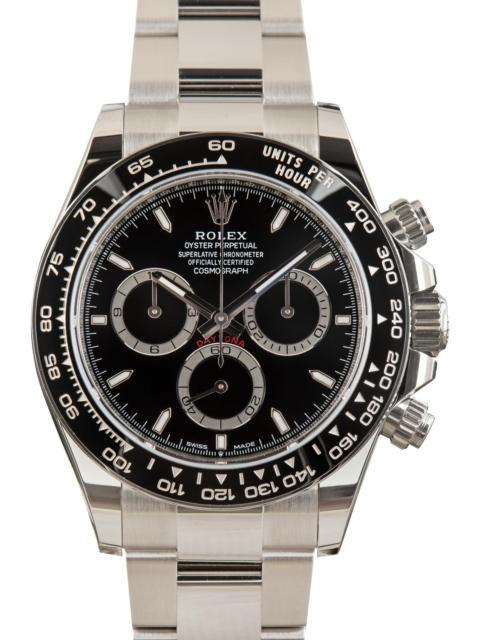 ROLEX 183424 Rolex Cosmograph Daytona Ref. 126500 Black Dial