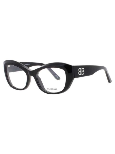 BALENCIAGA Balenciaga Demo Cat Eye Ladies Eyeglasses BB0398O 001 54