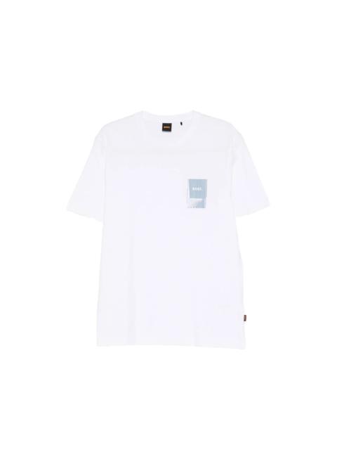 BOSS Boss White T-Shirts & Vests - T-Shirts Men