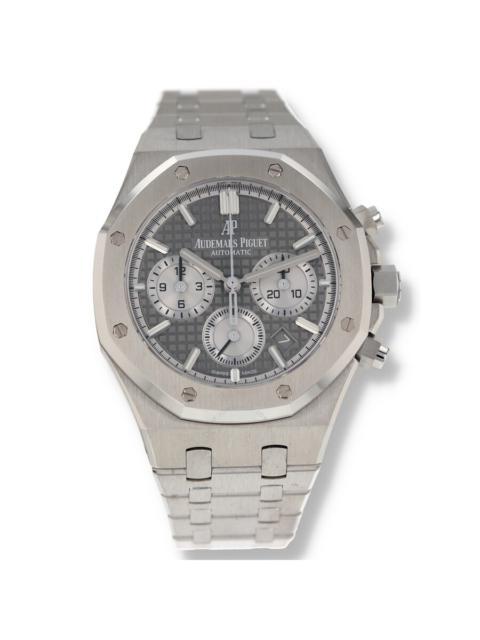 Pre-owned Audemars Piguet Royal Oak Chronograph Silver-tone Dial Men's Watch 26315ST.OO.1256ST.02